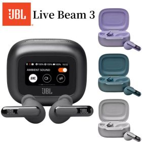 【6/11 1:59迄・抽選で最大100%Ptバック(要エントリー)】【楽天1位】 JBL 完全ワイヤレスイヤホン Live Beam3 ブラック/ブルー/シルバー パープル 国内正規品 メーカー保証1年間 LIVEBEAM3 BLK/BLU/SIL/PUR