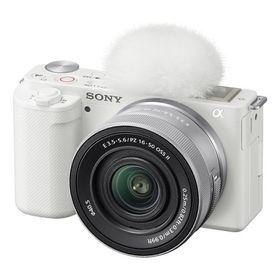 SONY ミラーレス一眼カメラ VLOGCAM ZV-E10K (W) パワーズームレンズキット ホワイト 2710070118397【代引き支払い不可】【北海道・沖縄・離島は送料別途】-FC-