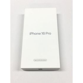 【未開封】iPhone16 Pro 128GB Black Titanium / SIMフリー / Apple公式保証1年付き