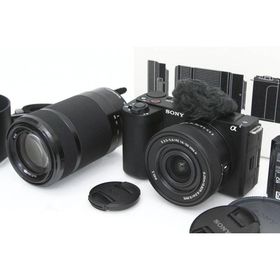 【全額返金保証】美品｜ソニー VLOGCAM ZV-E10M2X ダブルズームレンズキット CA01-R5246-2K1