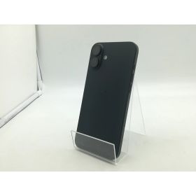 【中古】Apple 国内版 【SIMフリー】 iPhone 16 Plus 128GB ブラック MXVA3J/A【OSU301】保証期間1ヶ月【ランクA】