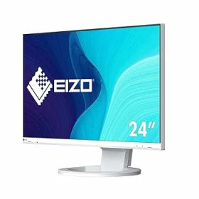 【中古】(非常に良い)EIZO FlexScan EV2490-WT （23.8型モニター／1920×1080／USB Type-C対応／デイジーチェーン機能搭載／アンチグレアIPS／疲れ目軽減／ホワイト／