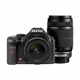 【中古】ペンタックス PENTAX K-x ダブルズームキットブラック当店保証30日間 人気モデル 高画質 売れ筋