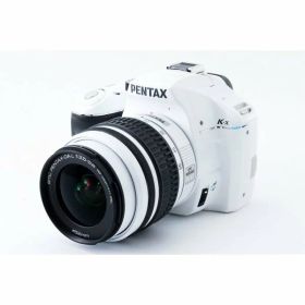 【中古】ペンタックス PENTAX K-x ホワイト ホワイト レンズキット 美品 ストラップ付き カメラ 中古 人気 おすすめ 高画質