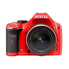 PENTAX デジタル一眼レフカメラ K-x レンズキット レッド(中古品)
