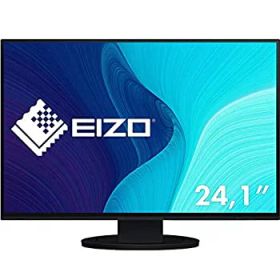 【中古】(非常に良い)EIZO FlexScan EV2495-BK （24.1型／1920×1200／フレームレスモニター／アンチグレアIPS／疲れ目軽減／ブラック）