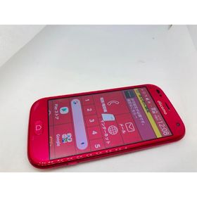★送料無料★美品★docomo★らくらくスマートフォン me F-01L★ピンク★0004280000609★SYS★05/13