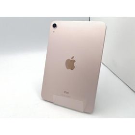 【中古】Apple 【Wi-Fi】 iPad mini（第6世代/2021） 64GB ピンク MLWL3J/A【ECセンター】保証期間１ヶ月【ランクA】