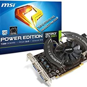 【中古】(非常に良い)MSI社製 NVIDIA Geforce GTX650Ti GPU搭載ビデオカード N650GTX-Ti Cyclone II PE OC (オーバークロックモデル)