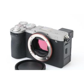 【全額返金保証】美品｜ソニー α7C II ILCE-7CM2 ボディ [シルバー]（センサー清掃済み） CA01-M6555-2P1B