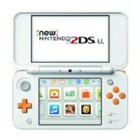 【中古】 Newニンテンドー2DS LL：ホワイト×オレンジ（JANSOAAA）／本体（携帯ゲーム機）