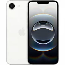 【未使用】Apple UQmobile 【SIMフリー】 iPhone 16e 128GB ホワイト MD1R4J/A【府中ル・シーニュ】保証期間3ヶ月