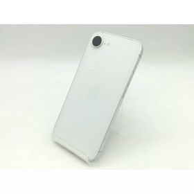【中古】Apple 国内版 【SIMフリー】 iPhone 16e 256GB ホワイト MD1W4J/A【アリオ倉敷】保証期間1ヶ月【ランクB】