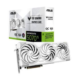 TUF Gaming GeForce RTX 5070 Ti 16GB GDDR7 White OC Edition TUF-RTX5070TI-O16G-WHITE-GAMING
