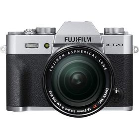 FUJIFILM X-T20 レンズキット シルバー 良品 動作確認済み 1ヶ月保証付 小型軽量 ミラーレス