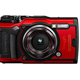 【中古】Tough TG-6 レッド オリンパス