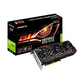 【中古】「未使用品」Gigabyte GeForce GTX 1070 G1 Gaming Video/Graphics Cards GV-N1070G1 GAMING-8GD [並行輸入品]