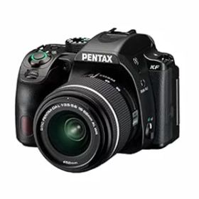 【中古】ペンタックス PENTAX KF レンズキット【DAL18-55mm WR】 ブラック APS-Cデジタル一眼レフカメラ 視野率100%光学ファインダー2424万画素 ボディ内