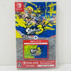 【中古】 ゲームソフト Splatoon3+エキスパンション・パス Nintendo Switch シューティング HAC-R-AV5JG【飾磨店】【代金引換不可・日時指定不可】【ポスト投函】