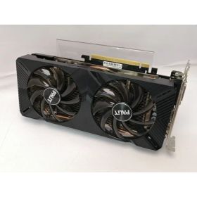 【中古】Palit GeForce RTX 2060 SUPER DUAL(NE6206S018P2-1160A) RTX2060Super/8GB(GDDR6)/PCI-E【川越クレアモール】保証期間1週間