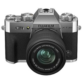 【中古】「ほぼ新品」富士フイルム(FUJIFILM) ミラーレス一眼 X-T30II XCレンズキット シルバー F X-T30 II LK-1545-S