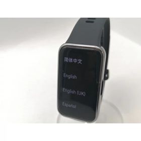 【中古】Huawei HUAWEI Band 9 ブラック【津田沼】保証期間1ヶ月【ランクA】