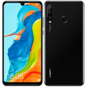 【未使用・本体のみ】 SIMフリー MAR-LX2J HUAWEI P30 lite SoftBank系 ミッドナイトブラック 利用制限▲(赤ロム永久保証) 送料無料