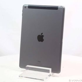 〔中古〕au iPad 第8世代 128GB スペースグレイ MYML2J／A auロック解除SIMフリー〔258-ud〕