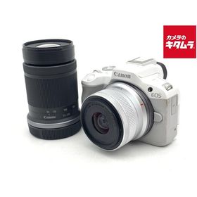 【中古】 【並品】 キヤノン EOS R50 ダブルズームキット ホワイト