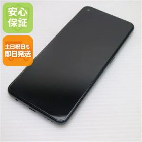 【中古】 中古 OPPO A55s 5G A102OP ブラック 本体 即日発送 土日祝発送OK