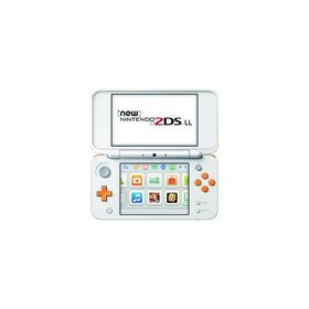 Newニンテンドー2DS LL:ホワイト×オレンジ(JANSOAAA)/本体(携帯ゲーム機)