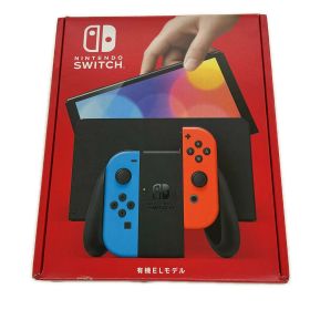【6/20(土)20時〜全品ポイント10倍！要エントリー】Nintendo Switch Nintendo Switch Nintendo Switch本体 Nintendo Switch 有機ELモデル HEG-S-KABAA ブラック【中古】