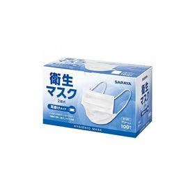 サラヤ サラヤ衛生マスク 100枚入 耳掛け 51180