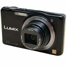 【中古】パナソニック デジタルカメラ ルミックスSZ7 光学10倍 ブラック DMC-SZ7-K