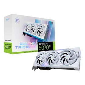 MSI エムエスアイ GeForce RTX 5070 Ti 16G GAMING TRIO OC WHITE G507T-16GTCW(2668436)