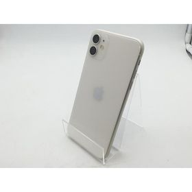 【中古】Apple docomo 【SIMロック解除済み】 iPhone 11 64GB ホワイト MWLU2J/A【柏】保証期間１週間【ランクC】