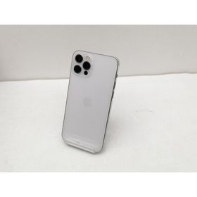 【中古】Apple au 【SIMロック解除済み】 iPhone 12 Pro 256GB シルバー MGMA3J/A【仙台イービーンズ】保証期間１ヶ月【ランクC】