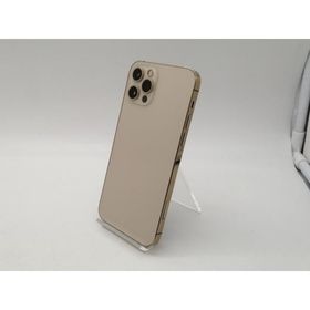 【中古】Apple SoftBank 【SIMロック解除済み】 iPhone 12 Pro 128GB ゴールド MGM73J/A【札幌南2条】保証期間１週間【ランクC】