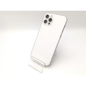 【中古】Apple SoftBank 【SIMロック解除済み】 iPhone 12 Pro 128GB シルバー MGM63J/A【アリオ倉敷】保証期間１ヶ月【ランクC】