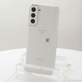 【中古】SAMSUNG(サムスン) Galaxy S21 5G 256GB ファントムホワイト SC-51B docomoロック解除SIMフリー 【344-ud】