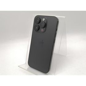 【中古】Apple 国内版 【SIMフリー】 iPhone 14 Pro 128GB スペースブラック MPXU3J/A【大阪本店】保証期間１ヶ月【ランクC】