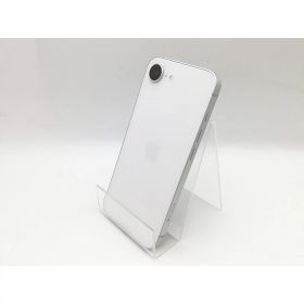 【中古】【赤ロム保証あり】Apple au 【SIMフリー】 iPhone 16e 256GB ホワイト MD1W4J/A【熊本】保証期間1ヶ月【ランクA】