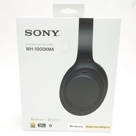 SONY ソニー ワイヤレスノイズキャンセリングステレオヘッドセット WH-1000XM4 ブラック ※中古