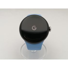 【中古】Google Pixel Watch2 Bluetooth/Wi-Fiモデル PolishedSilverアルミケース/Bayアクティブバンド【神保町】保証期間１ヶ月【ランクA】