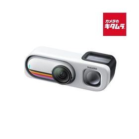 Insta360 GO3S RetroBundle 64GB キャンバスホワイト SpecialEdition VLOG 小型 軽量 ウェアラブルカメラ 4K 手ブレ補正 ハンズフリー 《納期未定》