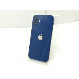 【中古】Apple SoftBank 【SIMロック解除済み】 iPhone 12 64GB ブルー MGHR3J/A【川崎】保証期間1ヶ月【ランクB】