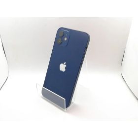 【中古】Apple au 【SIMロック解除済み】 iPhone 12 64GB ブルー MGHR3J/A【熊本】保証期間1ヶ月【ランクB】