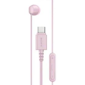 Sony IER-EX15C/P 密閉型ステレオヘッドホン（入力プラグ USB Type-C） ピンク