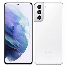 【中古】【安心保証】 Galaxy S21 5G SCG09[256GB] au ファントムホワイト