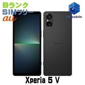 ★良品中古★SOG12 Xperia 5 V ブラック D037846-